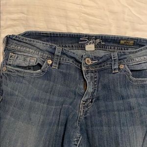 Silver jeans